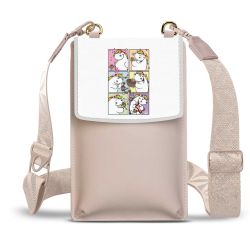 Minibag mit Gurtband Weiss