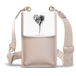 Minibag mit Gurtband Weiss