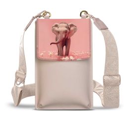 Minibag mit Gurtband Weiss