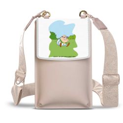 Minibag mit Gurtband Weiss