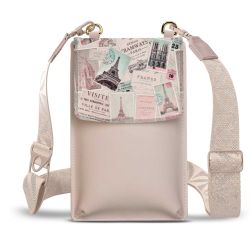 Minibag mit Gurtband Weiss