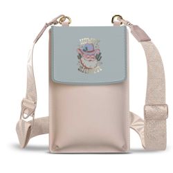 Minibag mit Gurtband Weiss