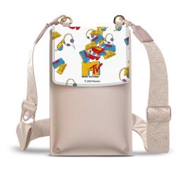 Minibag mit Gurtband Weiss