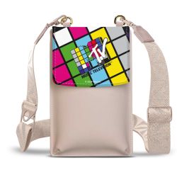 Minibag mit Gurtband Weiss