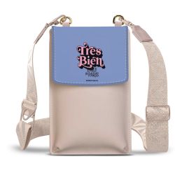 Minibag mit Gurtband Weiss