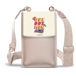 Minibag mit Gurtband Weiss