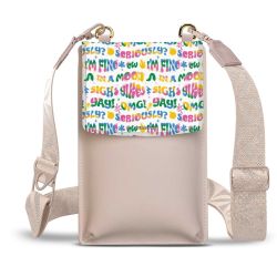 Minibag mit Gurtband Weiss