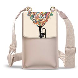 Minibag mit Gurtband Weiss