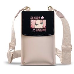 Minibag mit Gurtband Weiss