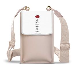 Minibag mit Gurtband Weiss