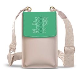 Minibag mit Gurtband Weiss