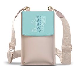 Minibag mit Gurtband Weiss