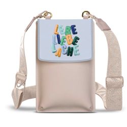 Minibag mit Gurtband Weiss