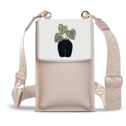 Minibag mit Gurtband Weiss