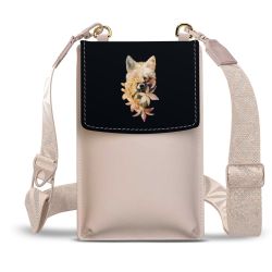 Minibag mit Gurtband Weiss