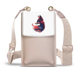 Minibag mit Gurtband Weiss