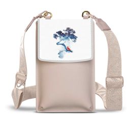 Minibag mit Gurtband Weiss