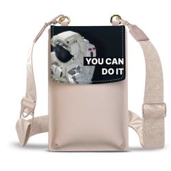 Minibag mit Gurtband Weiss