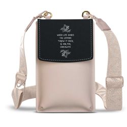 Minibag mit Gurtband Weiss