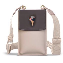 Minibag mit Gurtband Weiss