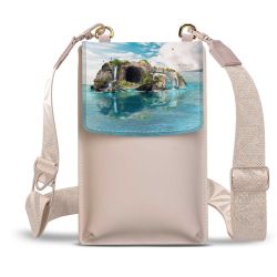 Minibag mit Gurtband Weiss