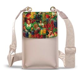 Minibag mit Gurtband Weiss