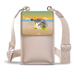 Minibag mit Gurtband Weiss