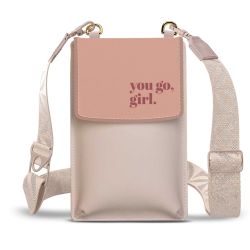 Minibag mit Gurtband Weiss