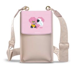 Minibag mit Gurtband Weiss