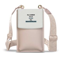 Minibag mit Gurtband Weiss