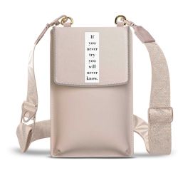 Minibag mit Gurtband Weiss