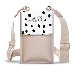 Minibag mit Gurtband Weiss