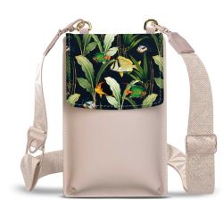 Minibag mit Gurtband Weiss