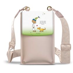 Minibag mit Gurtband Weiss