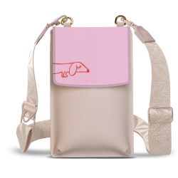 Minibag mit Gurtband Weiss