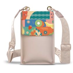 Minibag mit Gurtband Weiss