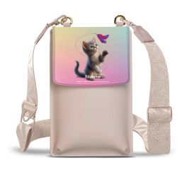 Minibag mit Gurtband Weiss