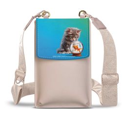 Minibag mit Gurtband Weiss