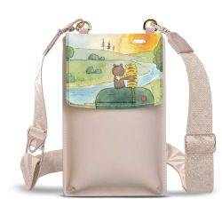 Minibag mit Gurtband Weiss