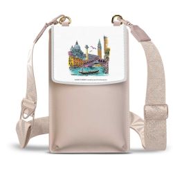 Minibag mit Gurtband Weiss