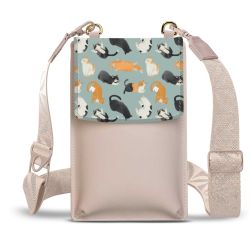 Minibag mit Gurtband Weiss