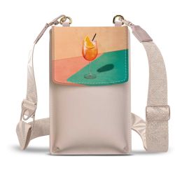 Minibag mit Gurtband Weiss