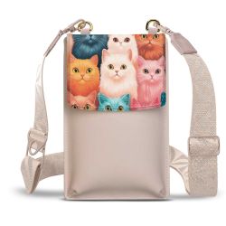 Minibag mit Gurtband Weiss