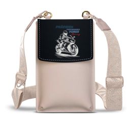 Minibag mit Gurtband Weiss