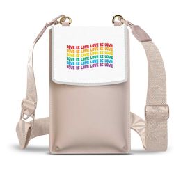 Minibag mit Gurtband Weiss