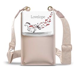 Minibag mit Gurtband Weiss