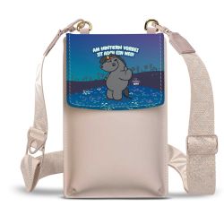 Minibag mit Gurtband Weiss