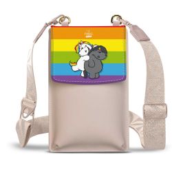 Minibag mit Gurtband Weiss