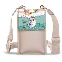 Minibag mit Gurtband Weiss