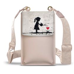 Minibag mit Gurtband Weiss